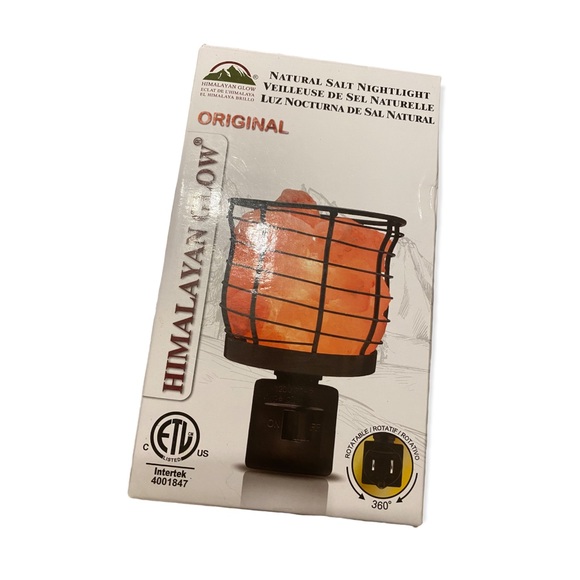Other - Plug in real Himalayan salt lamp night light
